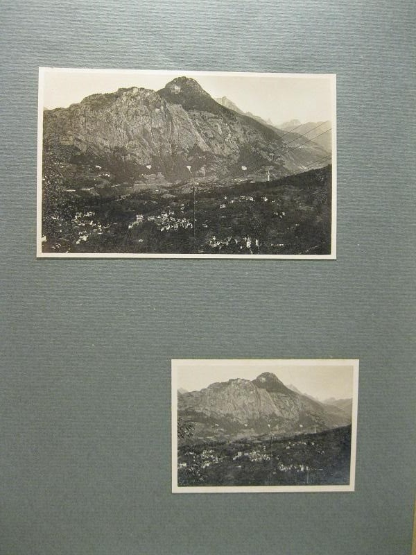 L'Ossola. Montecretese, luglio 1934. Fotografia originale